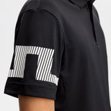 J.Lindeberg Golf Shirt - Heath Regular Fit - Black SS26