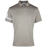 J.Lindeberg Golf Shirt - Heath Regular Fit - Brindle SS26