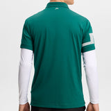 J.Lindeberg Golf Shirt - Heath Regular Fit - Forest Biome AW26