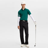 J.Lindeberg Golf Shirt - Heath Regular Fit - Forest Biome AW26