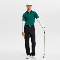 J.Lindeberg Golf Shirt - Heath Regular Fit - Forest Biome AW26