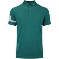 J.Lindeberg Golf Shirt - Heath Regular Fit - Forest Biome AW26