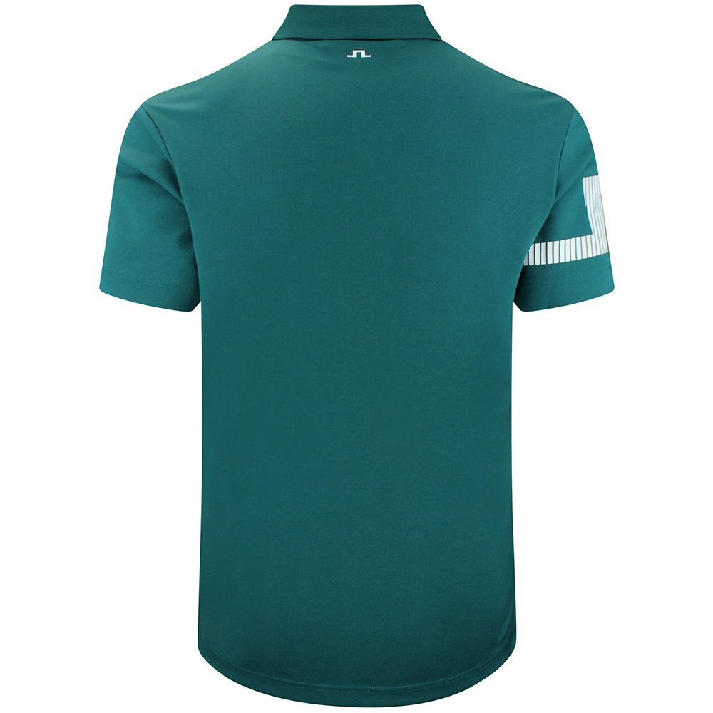 J.Lindeberg Golf Shirt - Heath Regular Fit - Forest Biome AW26