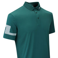 J.Lindeberg Golf Shirt - Heath Regular Fit - Forest Biome AW26
