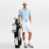 J.Lindeberg Golf Shirt - Heath Regular Fit - Forget-Me-Not SS26