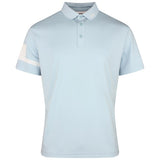 J.Lindeberg Golf Shirt - Heath Regular Fit - Forget-Me-Not SS26