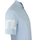 J.Lindeberg Golf Shirt - Heath Regular Fit - Forget-Me-Not SS26