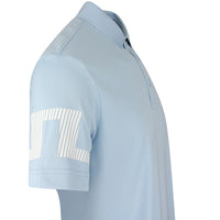 J.Lindeberg Golf Shirt - Heath Regular Fit - Forget-Me-Not SS26