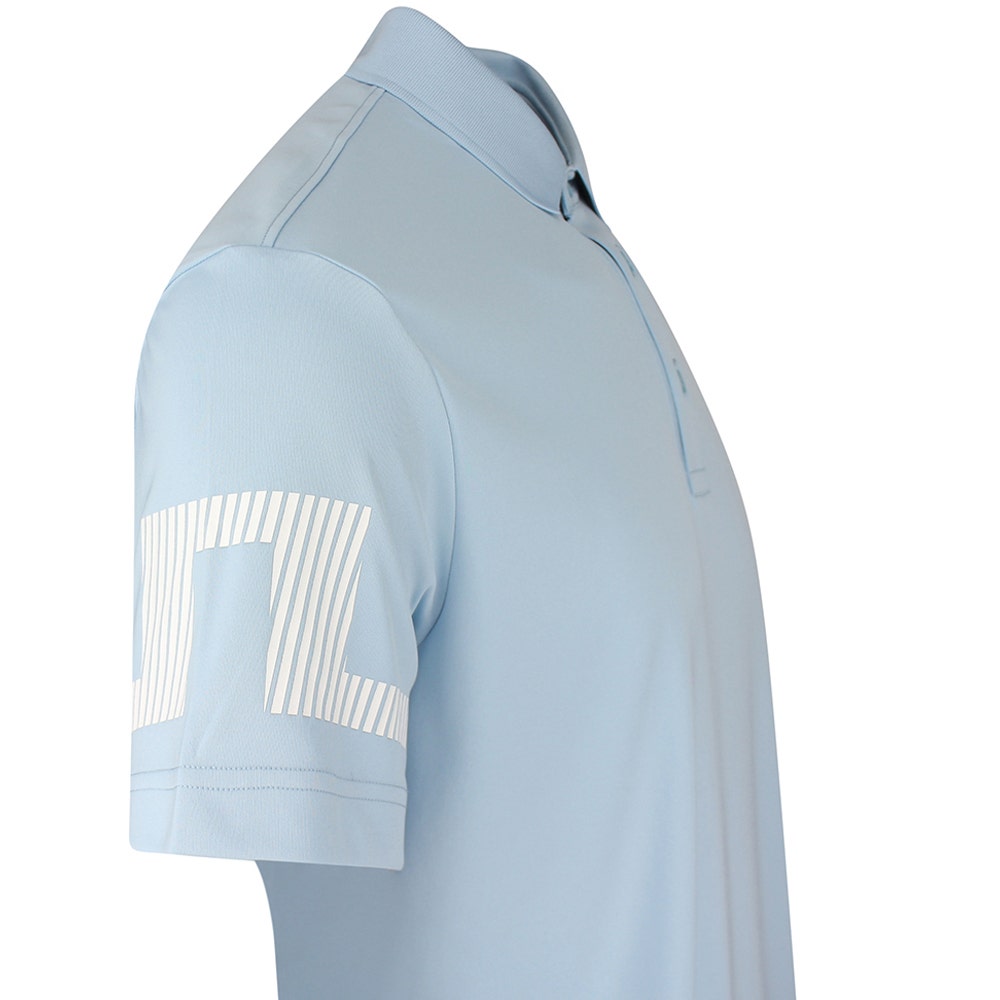 J.Lindeberg Golf Shirt - Heath Regular Fit - Forget-Me-Not SS26
