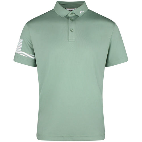 J.Lindeberg Golf Shirt - Heath Regular Fit - Hedge Green SS26