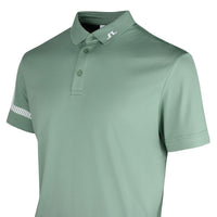 J.Lindeberg Golf Shirt - Heath Regular Fit - Hedge Green SS26