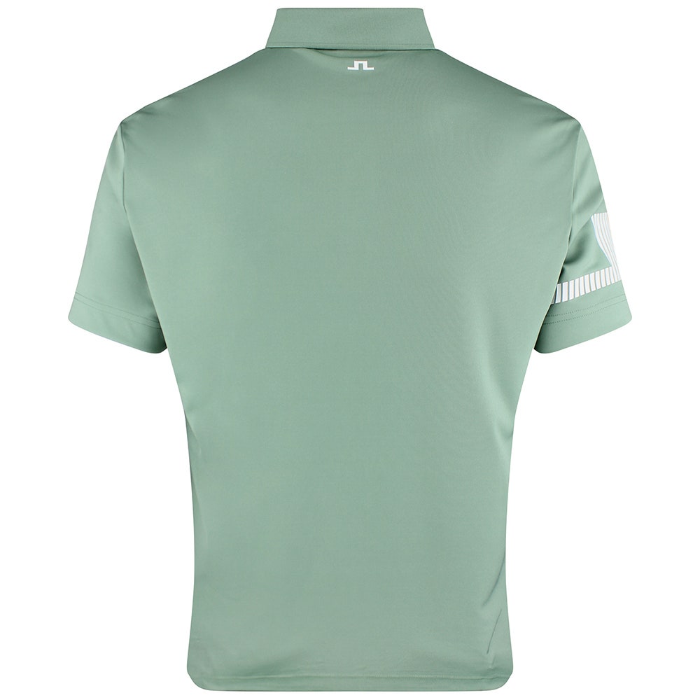 J.Lindeberg Golf Shirt - Heath Regular Fit - Hedge Green SS26