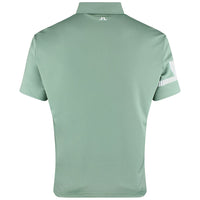 J.Lindeberg Golf Shirt - Heath Regular Fit - Hedge Green SS26
