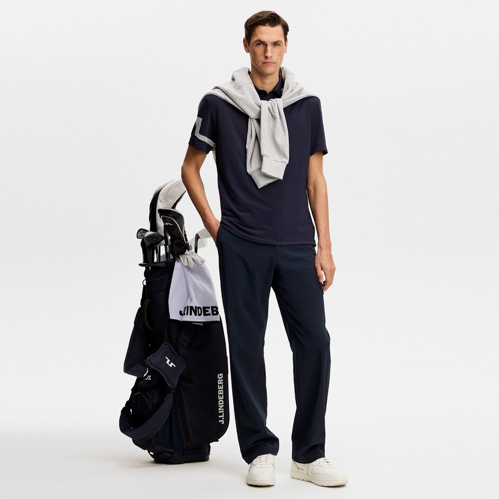 J.Lindeberg Golf Shirt - Heath Regular Fit - JL Navy SS26
