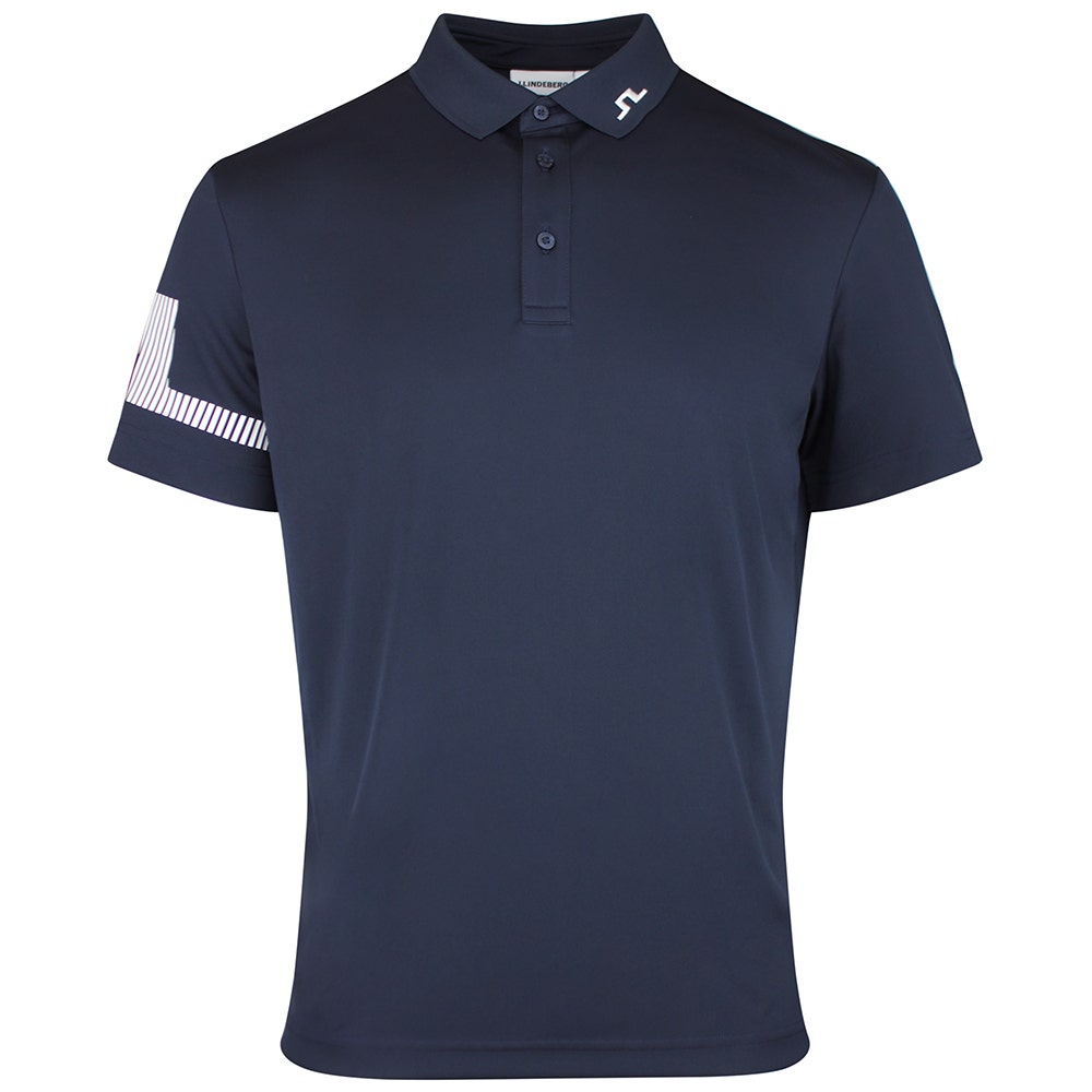 J.Lindeberg Golf Shirt - Heath Regular Fit - JL Navy SS26