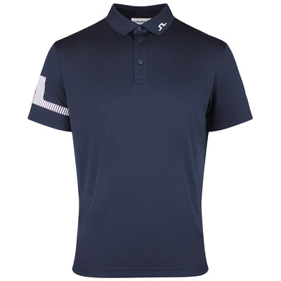 J.Lindeberg Golf Shirt - Heath Regular Fit - JL Navy SS26