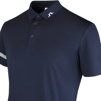 J.Lindeberg Golf Shirt - Heath Regular Fit - JL Navy SS26