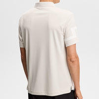 J.Lindeberg Golf Shirt - Heath Regular Fit - Moonbeam SS26