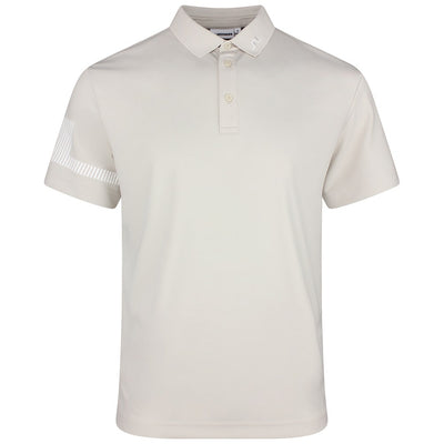 J.Lindeberg Golf Shirt - Heath Regular Fit - Moonbeam SS26