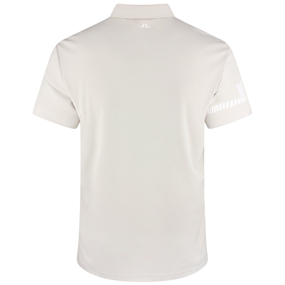 J.Lindeberg Golf Shirt - Heath Regular Fit - Moonbeam SS26
