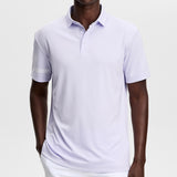 J.Lindeberg Golf Shirt - Heath Regular Fit - Purple Heather AW26
