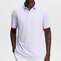 J.Lindeberg Golf Shirt - Heath Regular Fit - Purple Heather AW26