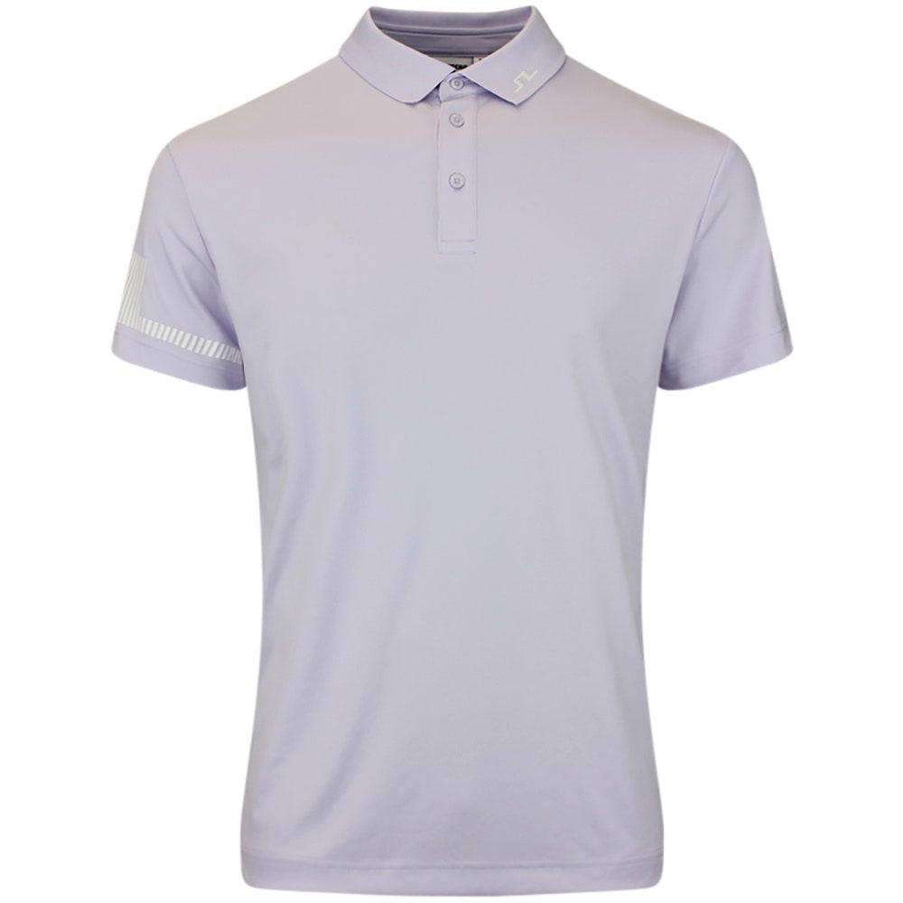 J.Lindeberg Golf Shirt - Heath Regular Fit - Purple Heather AW26