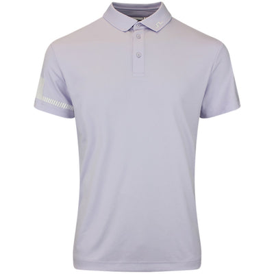 J.Lindeberg Golf Shirt - Heath Regular Fit - Purple Heather AW26