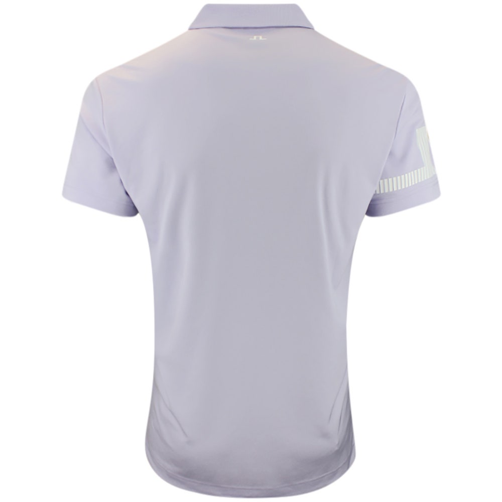 J.Lindeberg Golf Shirt - Heath Regular Fit - Purple Heather AW26