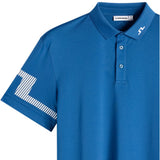 J.Lindeberg Golf Shirt - Heath Regular Fit - Set Sail AW26