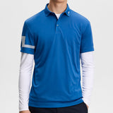 J.Lindeberg Golf Shirt - Heath Regular Fit - Set Sail AW26