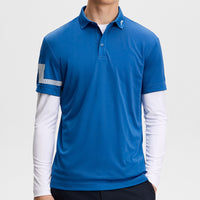 J.Lindeberg Golf Shirt - Heath Regular Fit - Set Sail AW26