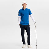 J.Lindeberg Golf Shirt - Heath Regular Fit - Set Sail AW26