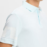 J.Lindeberg Golf Shirt - Heath Regular Fit - Sky Light SS26
