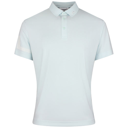 J.Lindeberg Golf Shirt - Heath Regular Fit - Sky Light SS26
