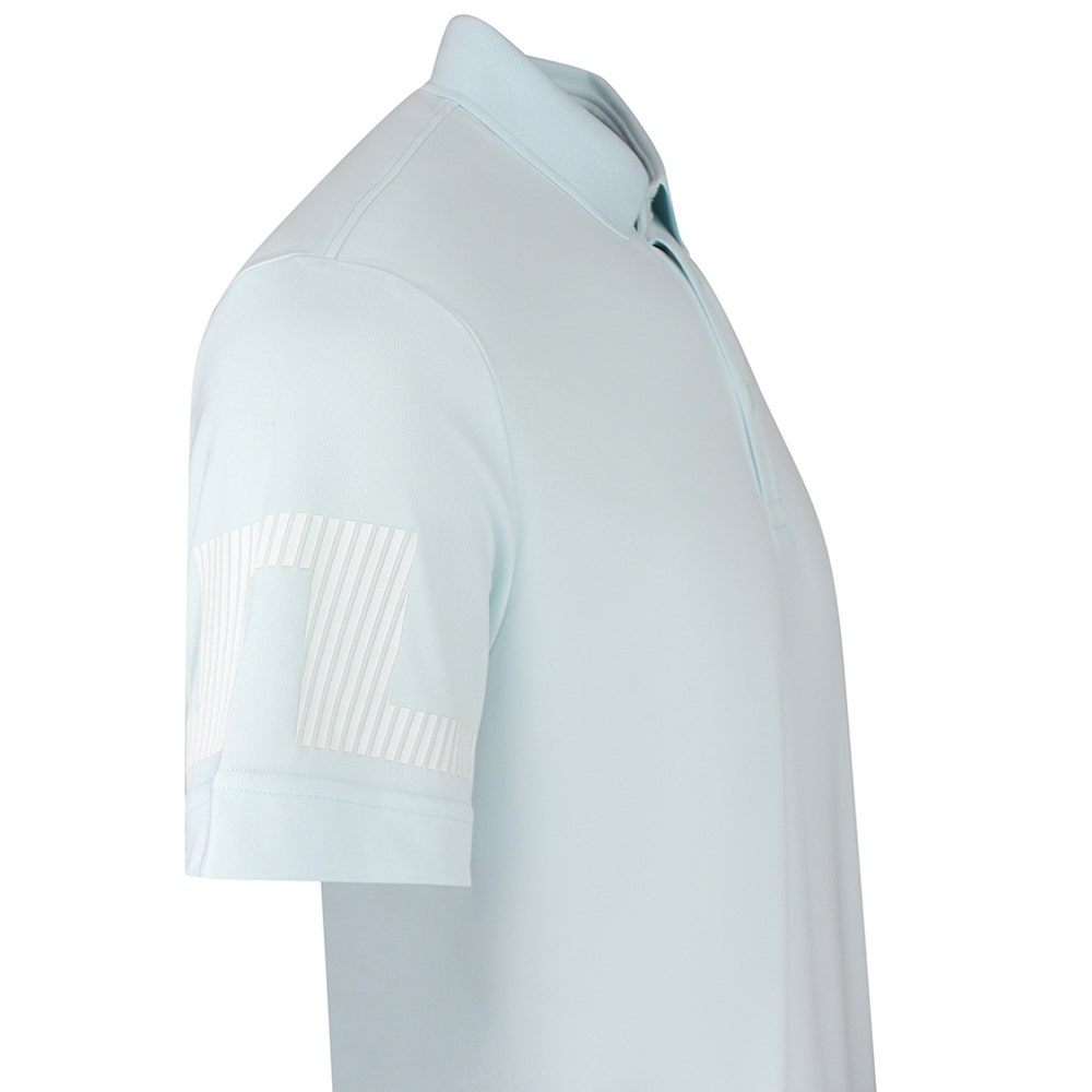 J.Lindeberg Golf Shirt - Heath Regular Fit - Sky Light SS26