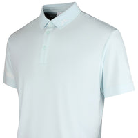 J.Lindeberg Golf Shirt - Heath Regular Fit - Sky Light SS26