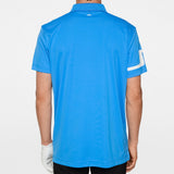 J.Lindeberg Golf Shirt - Heath Regular Fit - Sonic Blue AW25