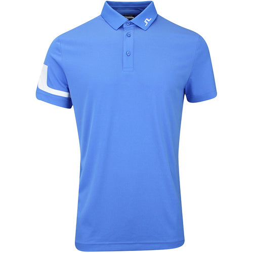 J.Lindeberg Golf Shirt - Heath Regular Fit - Sonic Blue AW25