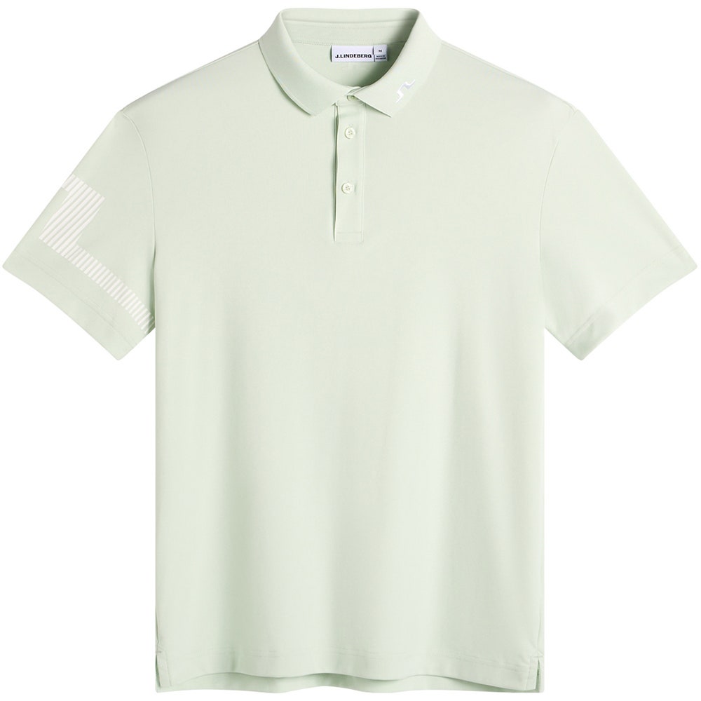 J.Lindeberg Golf Shirt - Heath Regular Fit - Subtle Green AW26