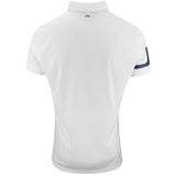 J.Lindeberg Golf Shirt - Heath Regular Fit - White AW25