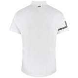 J.Lindeberg Golf Shirt - Heath Regular Fit - White SS26