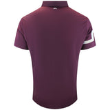J.Lindeberg Golf Shirt - Heath Regular Fit - Winetasting AW26
