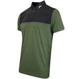 J.Lindeberg Golf Shirt - Jeff Regular Fit - Forest Green AW25