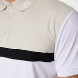 J.Lindeberg Golf Shirt - Jeff Regular Fit - White AW25