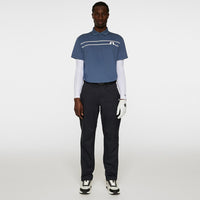J.Lindeberg Golf Shirt - Klas Regular Fit - Vintage Indigo AW25