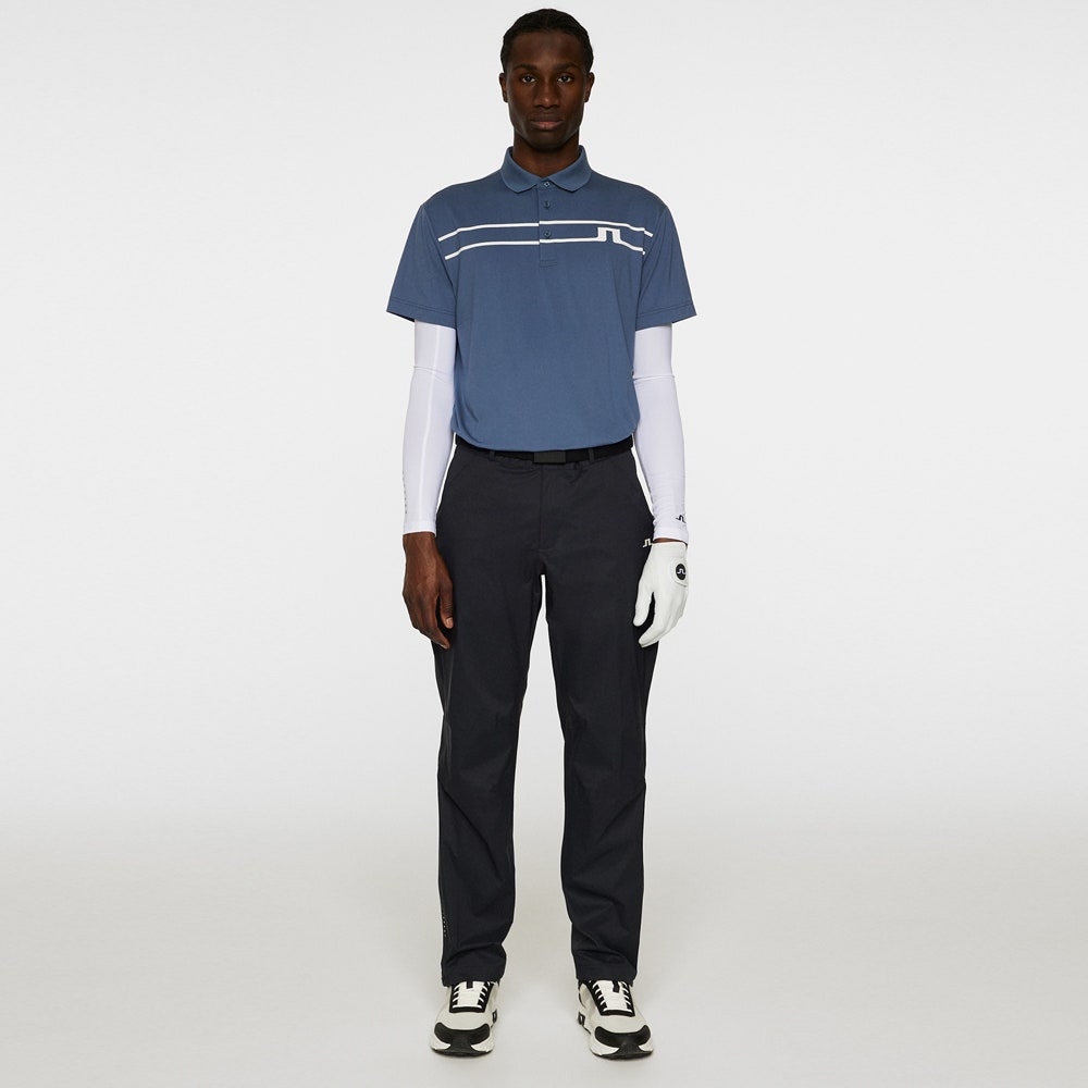 J.Lindeberg Golf Shirt - Klas Regular Fit - Vintage Indigo AW25