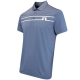 J.Lindeberg Golf Shirt - Klas Regular Fit - Vintage Indigo AW25