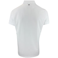 J.Lindeberg Golf Shirt - Klas Regular Fit - White AW25