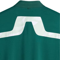 J.Lindeberg Golf Shirt - KV Print Regular Fit - Forest Biome AW26